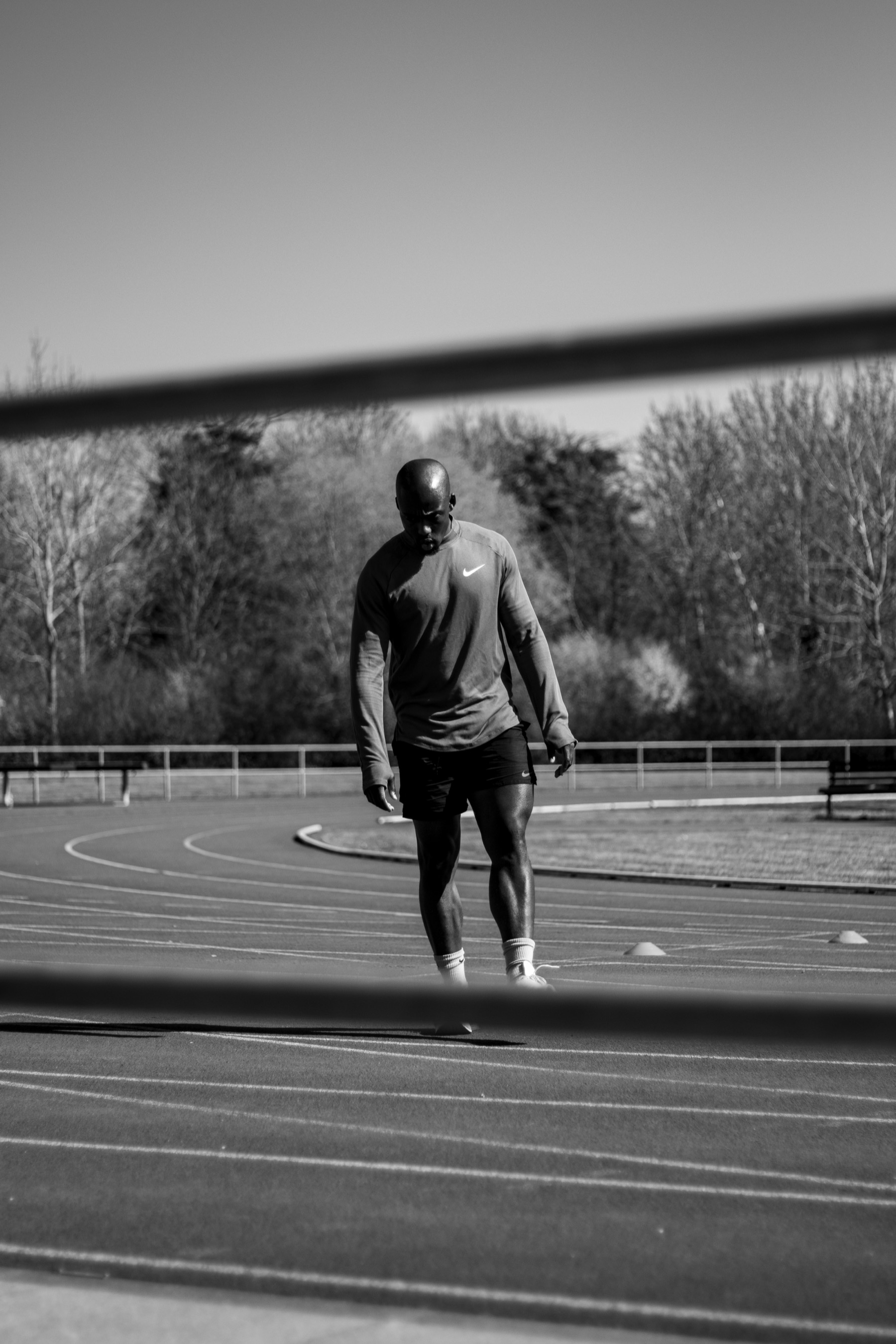 Eugene Amo-Dadzie Nike Team GB athlete — athletics photography by Katherine Lucas