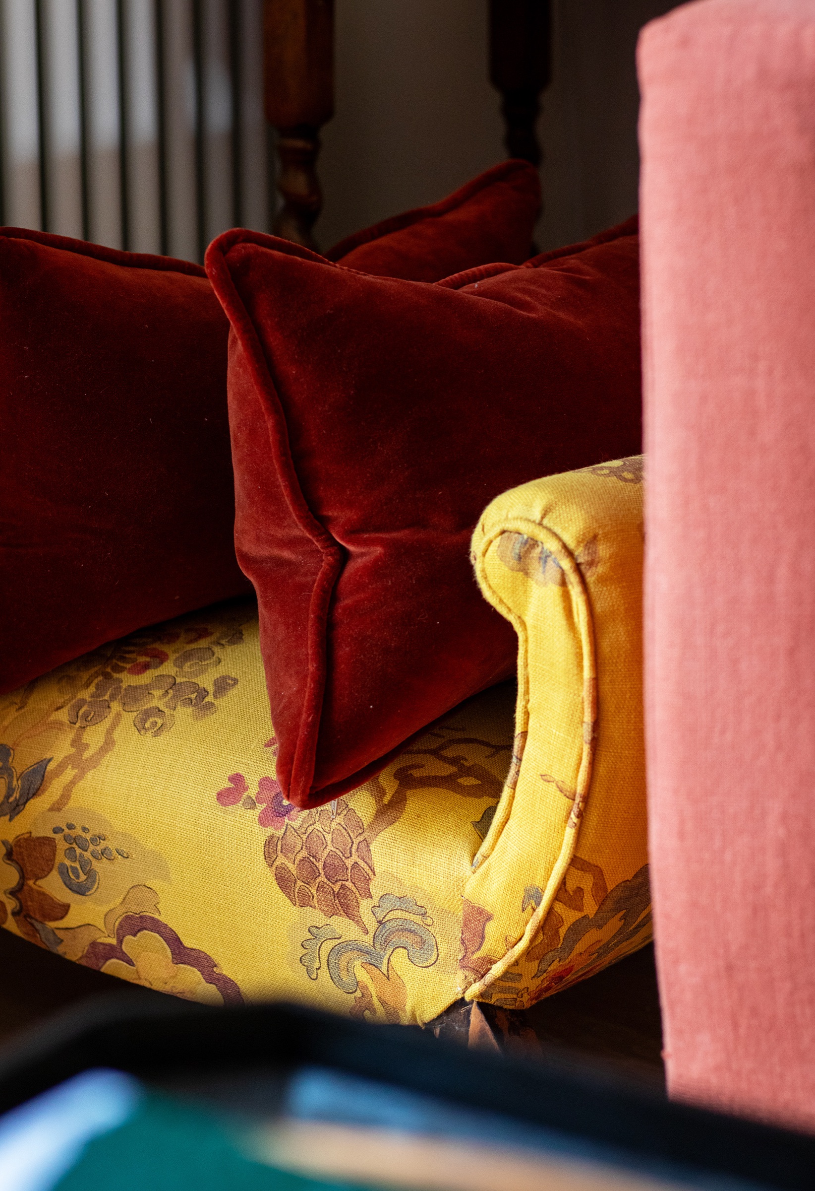 Bespoke upholstery craft by Kirsten Dryden, London