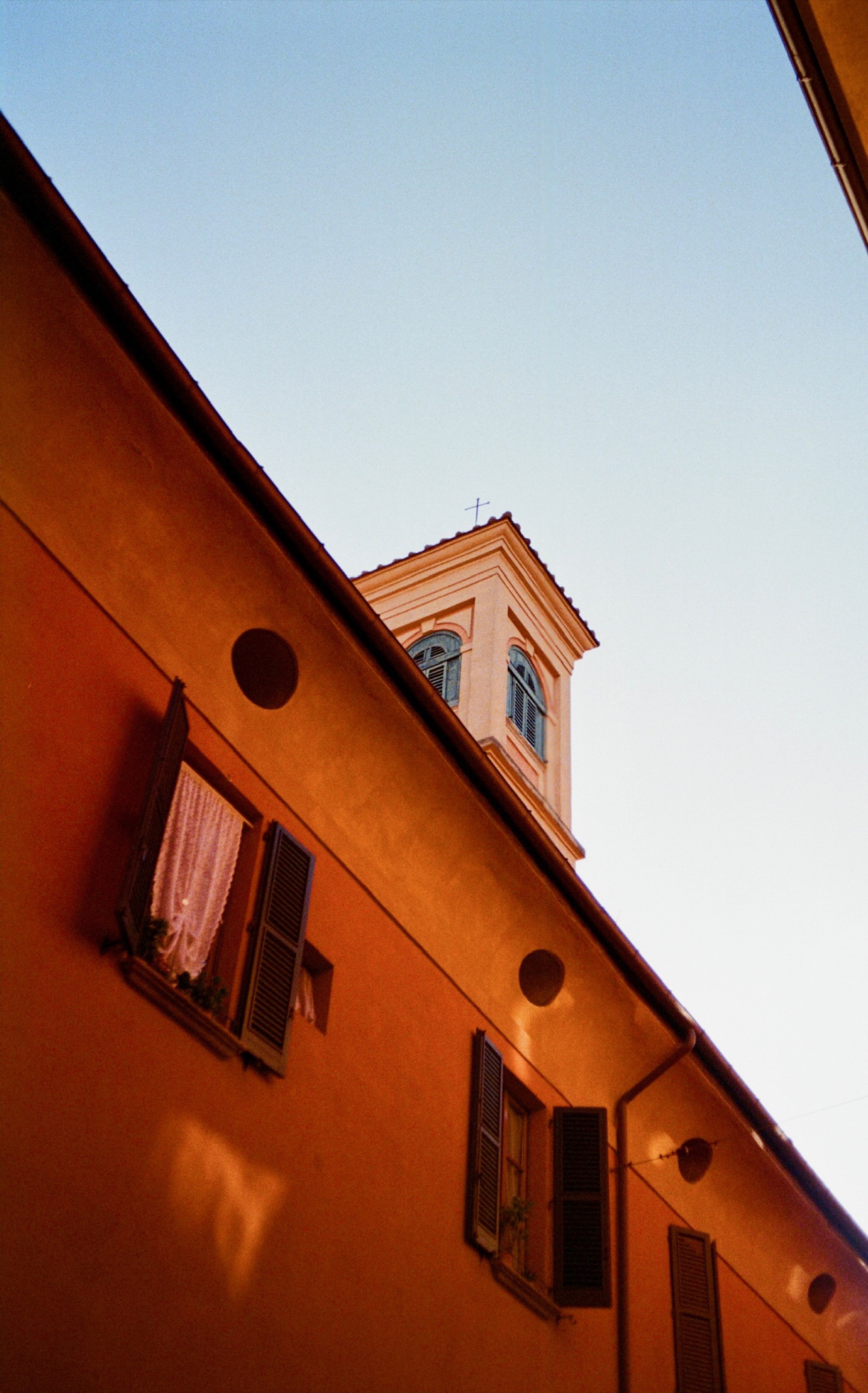 Bologna golden hour architecture by Katherine Lucas